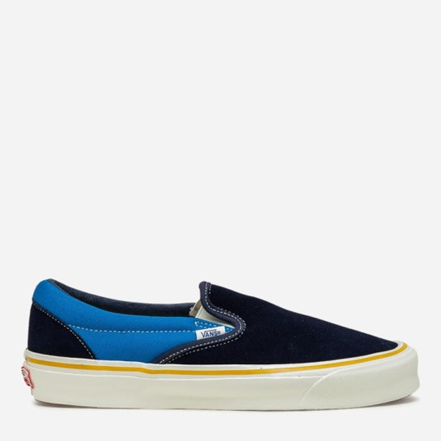 Buty wsuwane męskie Vans Og Classic Slip-On VN0A45JKXDW1 42.5 (9.5US) 27.5 cm Ciemnoniebieskie (772204446921) - obraz 1