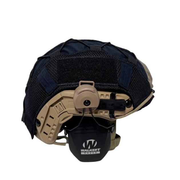 Кавер (чехол) для баллистического шлема (каски) Fast Mandrake черный - изображение 1