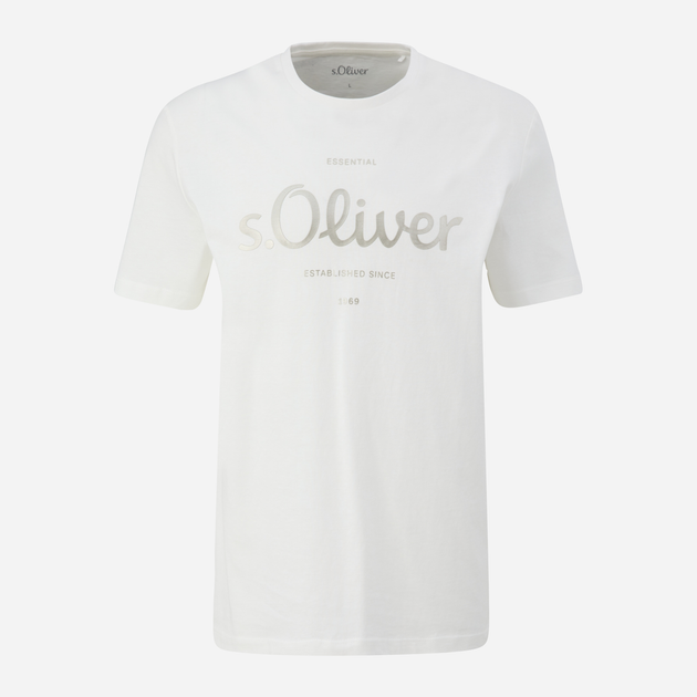 T-shirt s.Oliver 2131935-01D2 3XL Biały (4099973460184) - obraz 5