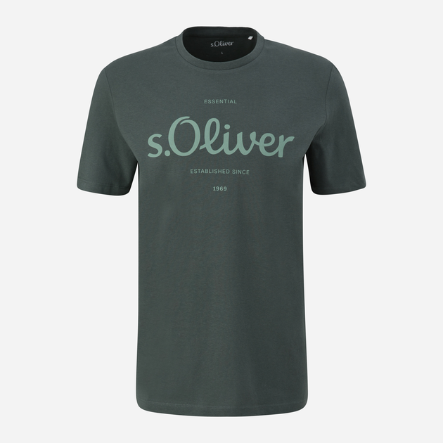 T-shirt s.Oliver 2131935-79D1 S Zielony (4099973459898) - obraz 5