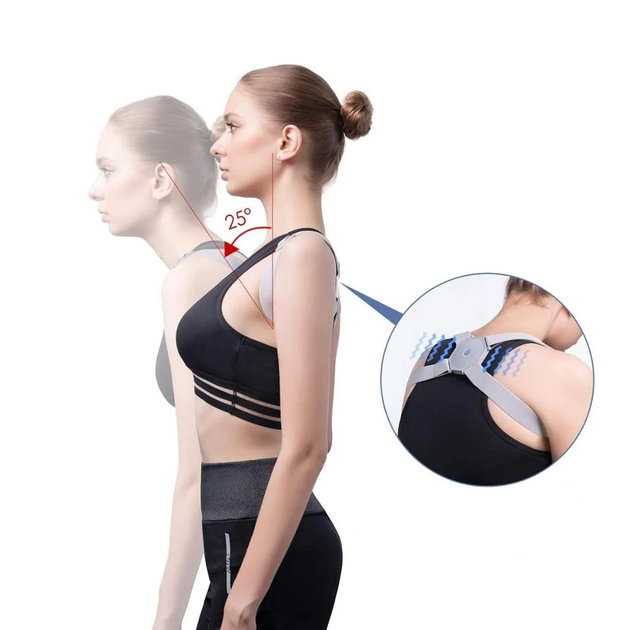 Умный корректор осанки Nuoyi miao smart sensor corre с вибрацией - изображение 3