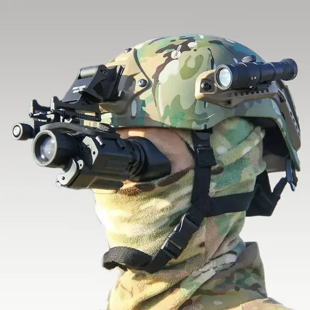 Прилад нічного бачення (ПНВ) на шолом, АНАЛОГ NVG-10 (PVS-14) - зображення 1