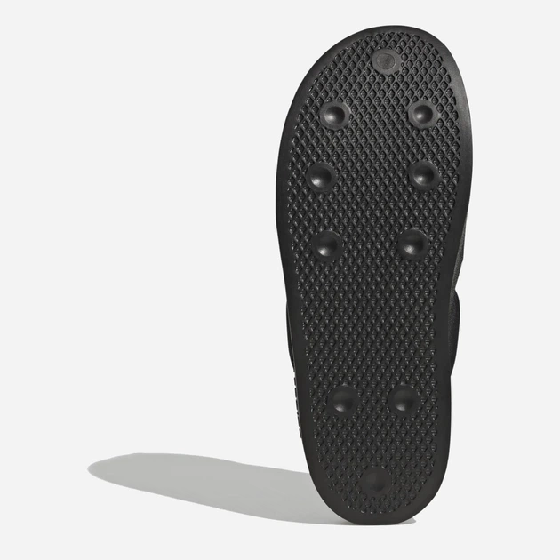 Чоловічі сліпони adidas Puffylette GY4559 42 (8UK) 26.5 см CЧорні/Greone/CЧорні (4065426935127) - зображення 7