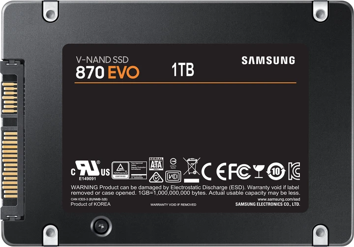 SSD диск Samsung 870 Evo-Series 1TB 2.5