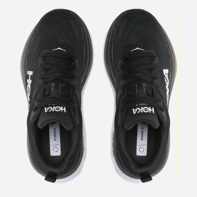 Buty do biegania damskie HOKA ONE ONE Bondi 8 1127952-BWHT 41.5 (9US) 26 cm Czarny/Biały (195719637729) - obraz 5