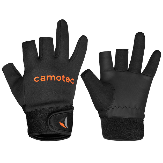 Рукавички Camo-Tec Grip Neoprene Black Size M Тактичні - зображення 1