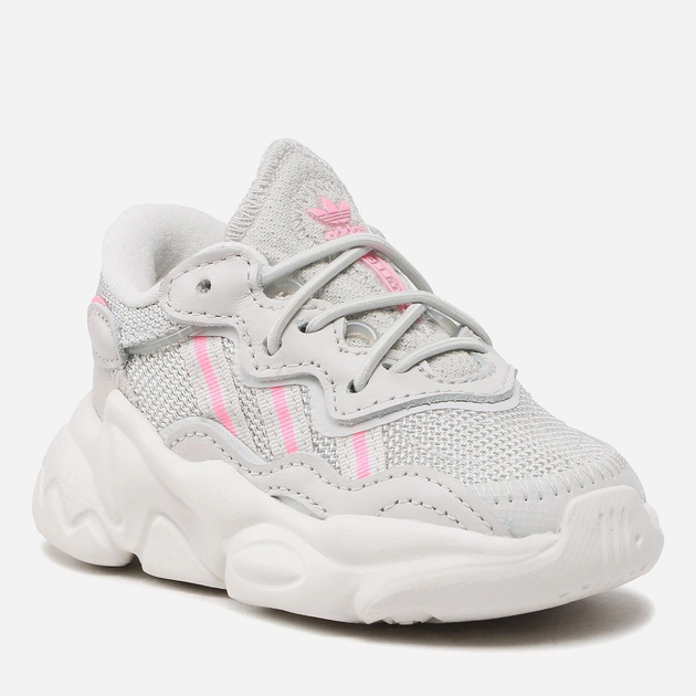 Дитячі кросівки для дівчинки Adidas Ozweego Shoes GW7220 23 Grey One/Crystal White/Beam Pink (4065426404982) - зображення 2