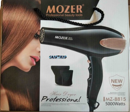 Фен Mozer MZ-8815 5000 Вт для сушіння укладання волосся електрофен - зображення 2