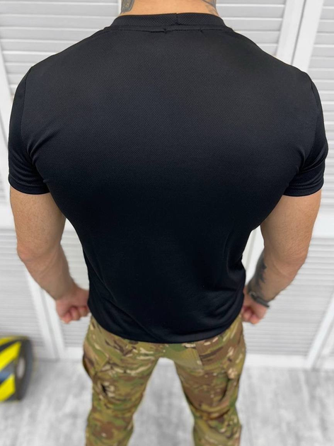 Тактическая футболка влагоотводящая puncher black XXL - изображение 2