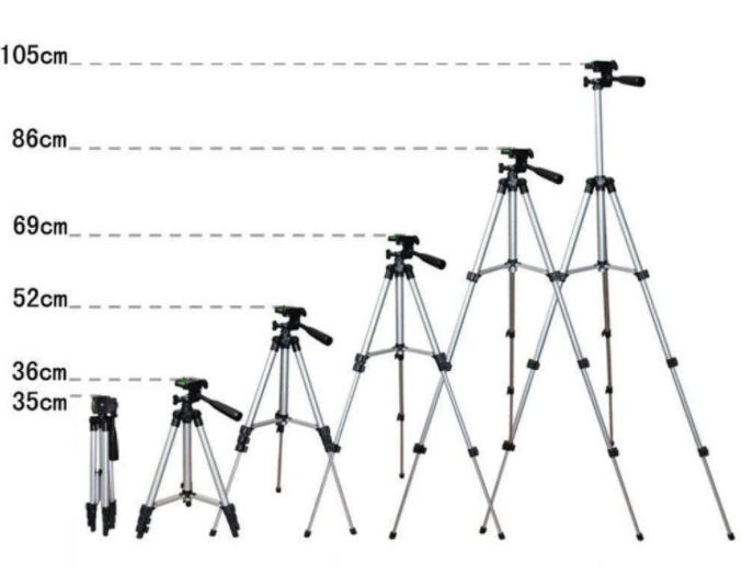 Штатив-тренога для телефона Tripod 3110A ART: 3110 черный с серым - изображение 5