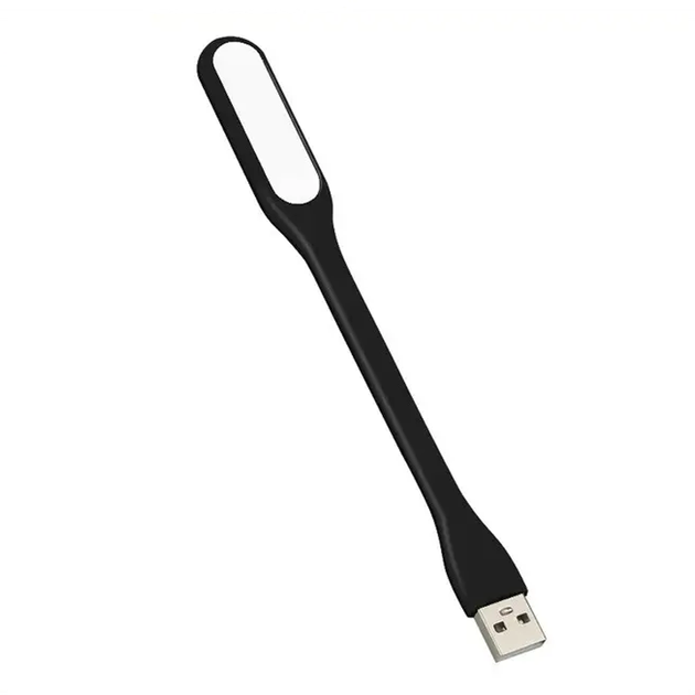 Ліхтар гнучкий AXXIS LED USB 5В 1,5Вт (для ноутбука) чорний - зображення 2