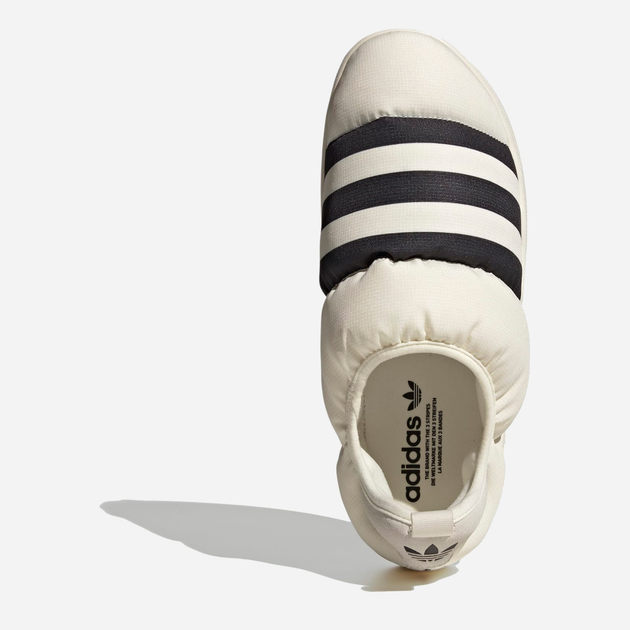 adidas Puffylette GY1593 Męskie slipony 39.5 (6UK) 24.5 cm Obiały/Cczarny/Obiały (4065426931396) - obraz 2