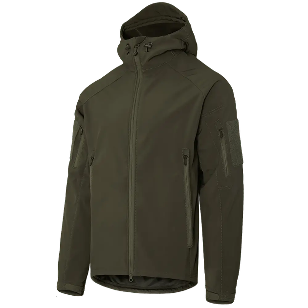 Універсальний чоловічий костюм водонепроникний вітрозахищений Softshell Gen.II куртка і штани оливкові утеплені з мікрофлісовою підкладкою L (Kali) - зображення 2