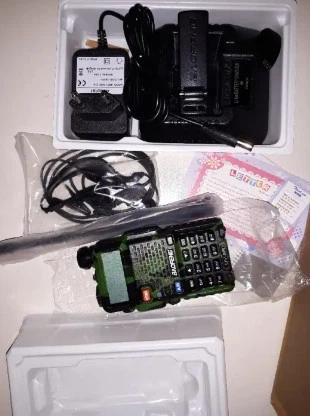 Портативная рация Baofeng UV-5R FM радио + фонарик Камуфляж (Kali) - изображение 6