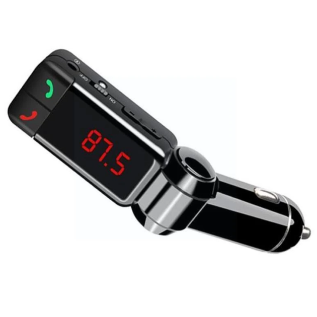 FM Модулятор Bluetooth S16 в машину трансмиттер с дисплеем авто-зарядка - изображение 2