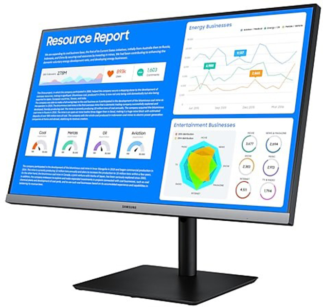 Monitor 27" Samsung LS27R650FDRXEN - obraz 2