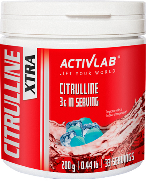 Амінокислота Цитрулін ActivLab Citrulline Xtra 200 г Льодяники (5907368866048) - зображення 1