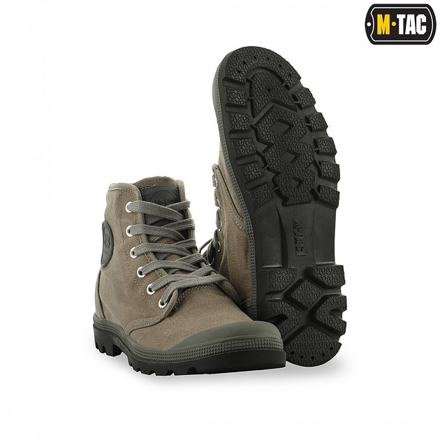 Кеды высокие кроссовки ботинки обувь армейская для ВСУ М-Тас олива 42 - изображение 2