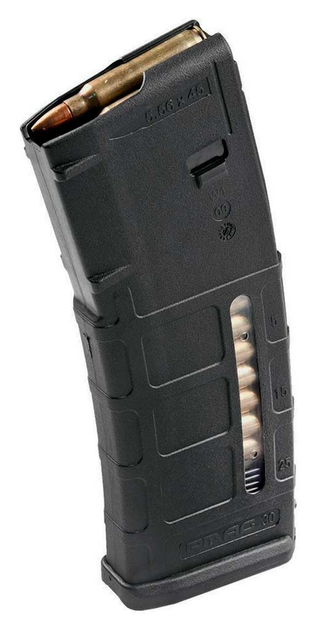 Магазин Magpul PMAG Gen M2 MOE Window кал. 223 Rem (5,56x45) для AR/M4 на 30 патронов (с окном) - изображение 1