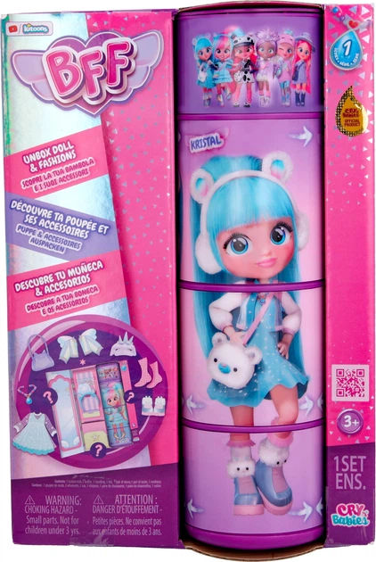 Лялька Cry Babie BFF S1 Крістал 20 см (8421134904323) - зображення 6