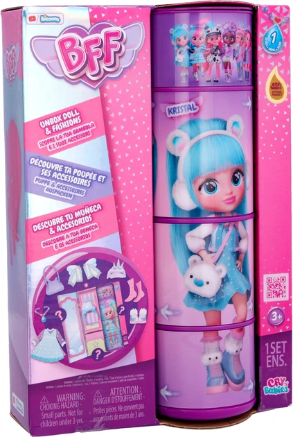 Лялька Cry Babie BFF S1 Крістал 20 см (8421134904323) - зображення 7