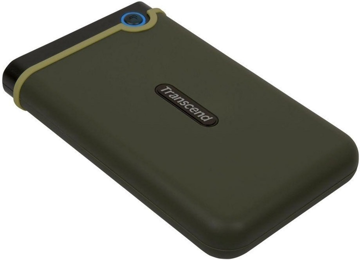 Жорсткий диск Transcend StoreJet 25M3G 2TB TS2TSJ25M3G 2.5" USB 3.1 Gen1 External Military Green - зображення 2