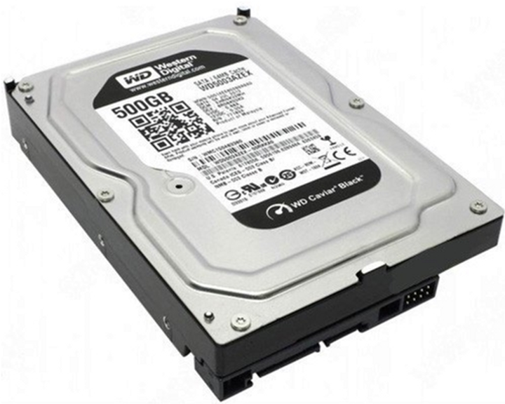 Dysk Twardy Western Digital Black 500GB 7200rpm 64MB WD5003AZEX 3.5 SATA III - obraz 2