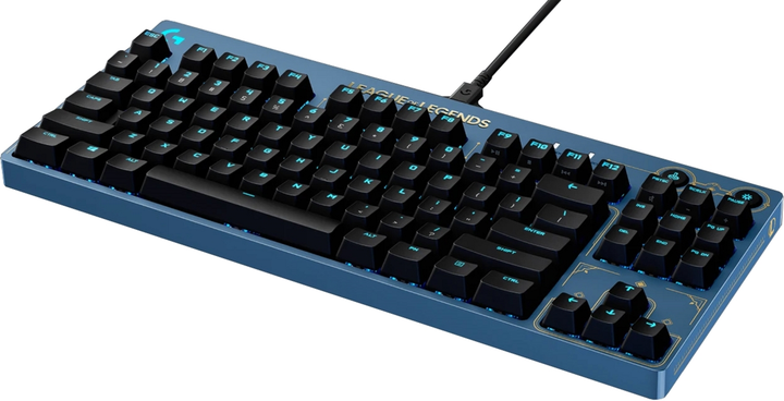 Клавіатура дротова Logitech G PRO Keyboard League of Legends Edition - LOL-WAVE2 USB (920-010537) - зображення 3