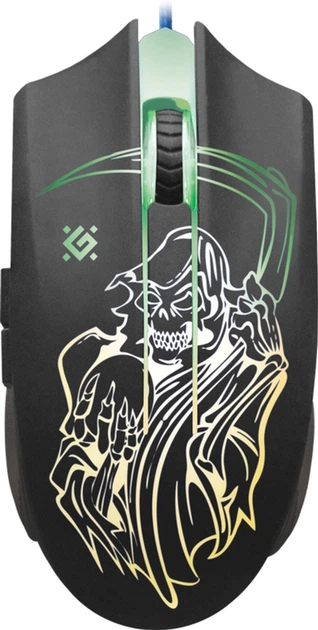 Миша Defender Ghost GM-190L USB Black (52190) - зображення 3