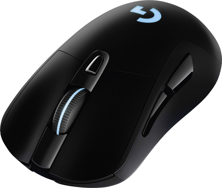 Миша Logitech G703 Hero 16K Lightspeed Gaming Mouse Wireless/USB Black (910-005640) - зображення 3