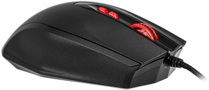 Mysz komputerowa Thermaltake TteSports czarna FP USB czarna (MO-BKV-WDLGBK-01) - obraz 4