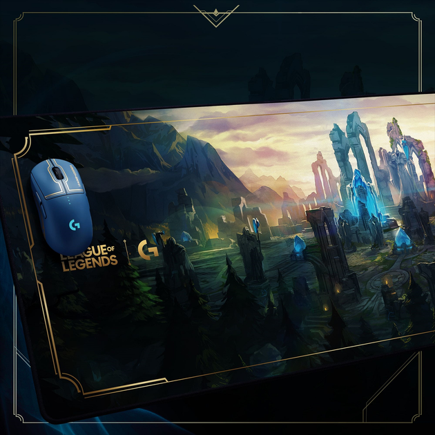 Ігрова поверхня Logitech G840 XL Gaming Mouse Pad League of Legends Edition - LOL-WAVE2 (943-000544) - зображення 4