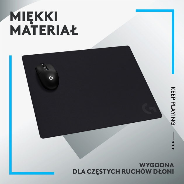 Podkładka pod mysz Logitech G740 Gaming Mouse Pad Control Black (943-000805) - obraz 6