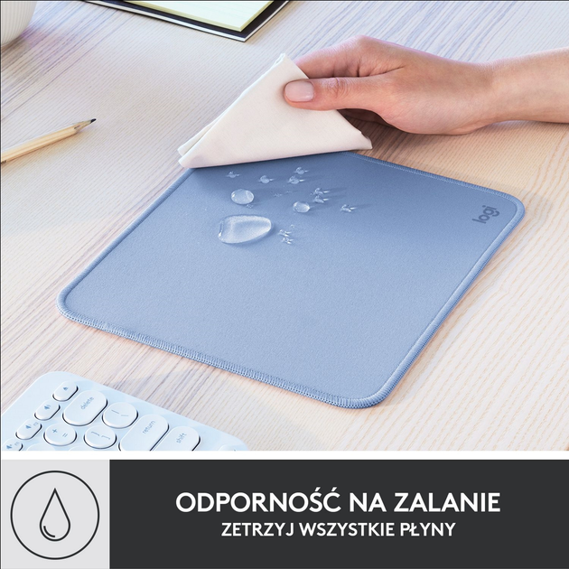 Podkładka pod mysz Logitech Studio Series Blue (956-000051) - obraz 3