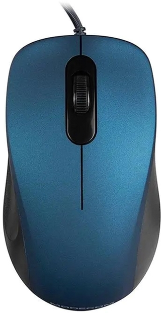 Mysz komputerowa Modecom MC-M10S Silent USB Blue (M-MC-M10S-400) - obraz 1
