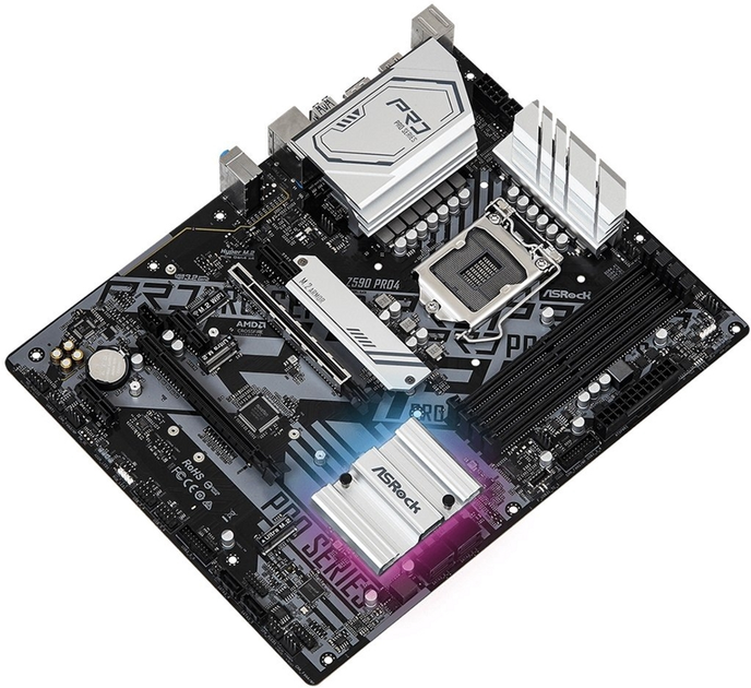 Материнська плата ASRock Z590 Pro4 (s1200, Intel Z590, PCI-Ex16) - зображення 4