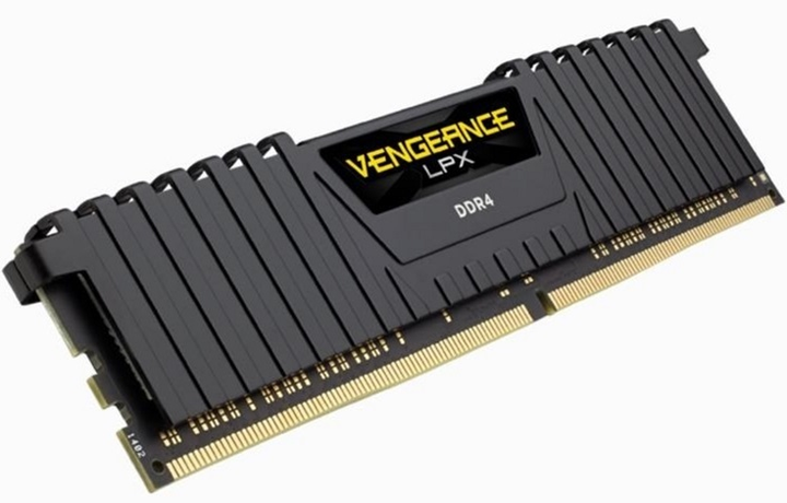 Оперативна пам'ять Corsair DDR4-3000 16384MB PC4-24000 (Kit of 2x8192) Vengeance LPX Black (CMK16GX4M2B3000C15) - зображення 2