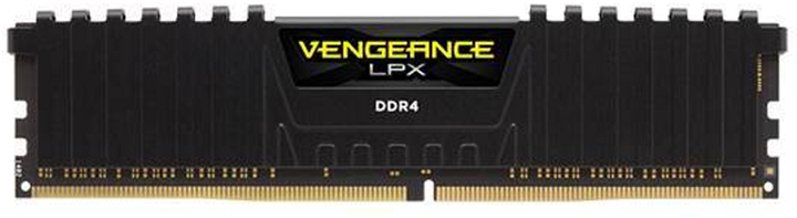 Оперативна пам'ять Corsair DDR4-2400 8192MB PC4-19200 Vengeance LPX Black (CMK8GX4M1A2400C14) - зображення 1
