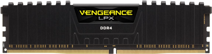 Оперативна пам'ять Corsair DDR4-2666 8192MB PC4-21300 Vengeance LPX Black (CMK8GX4M1A2666C16) - зображення 1