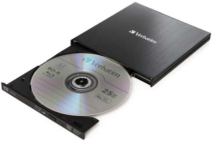 Zewnętrzna nagrywarka Blu-ray USB 3.0 Slimline firmy Verbatim (43890) - obraz 2