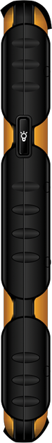 Telefon komórkowy Maxcom MM920 Black-Yellow - obraz 3