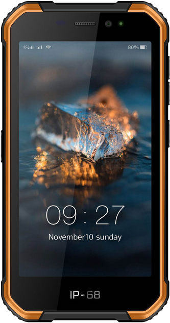 Smartfon Ulefone Armor X6 2/16GB Czarny-Pomarańczowy (UF-AX6/OE) - obraz 2