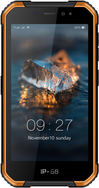 Smartfon Ulefone Armor X6 2/16GB Czarny-Pomarańczowy (UF-AX6/OE) - obraz 2