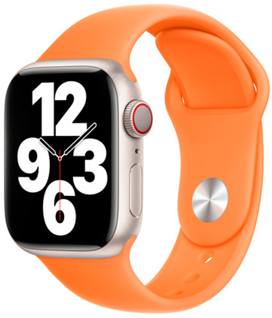 Ремінець Apple Sport Band для Apple Watch 41mm Regular Orange (MR2N3) - зображення 2