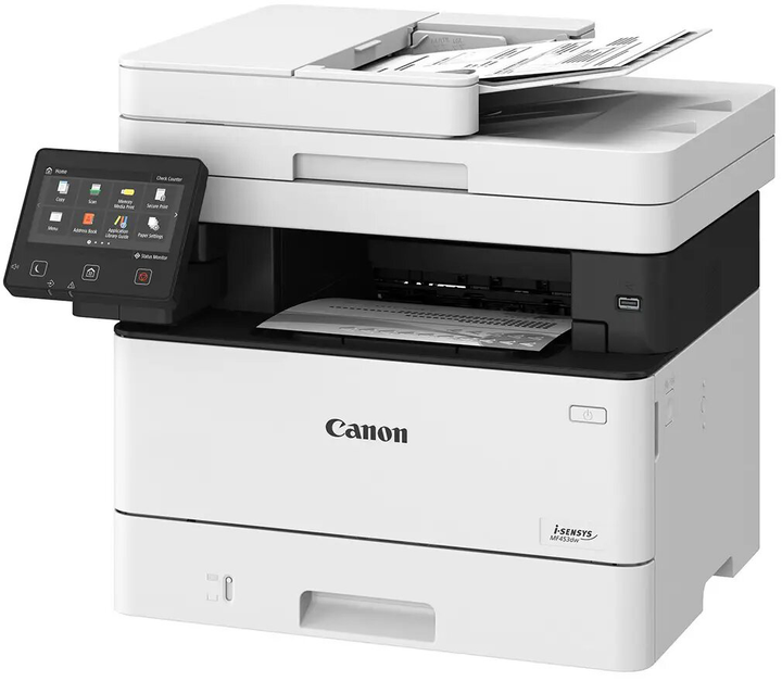 Canon i-SENSYS MF455dw, Wi-Fi, duplex, ethernet, DADF, fax (5161C006) - зображення 2