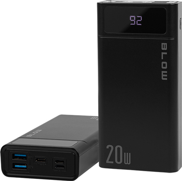 Powerbank Blow PB40A 40000 mAh Black (81-131#) - obraz 2