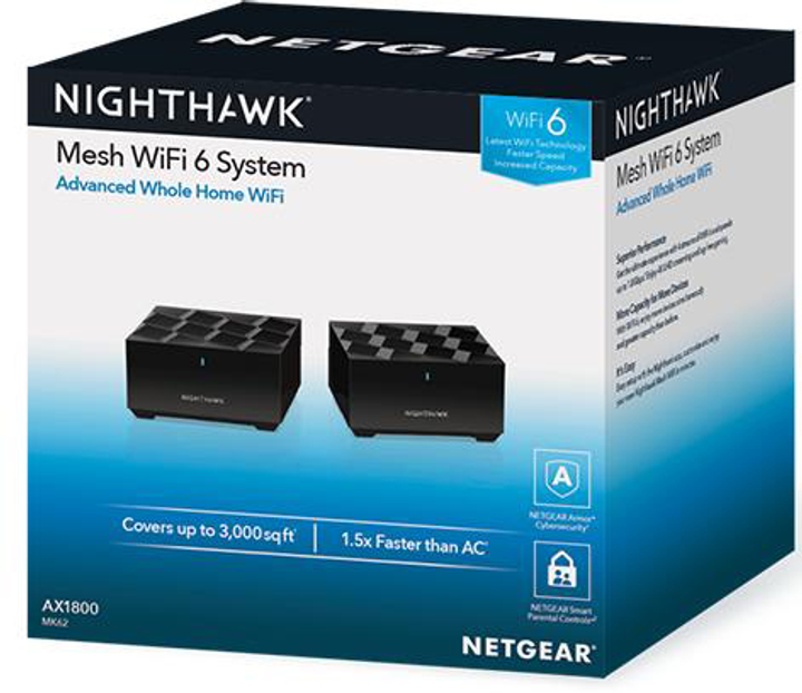 Маршрутизатор Netgear Nighthawk MK62 (MK62-100PES) - зображення 7