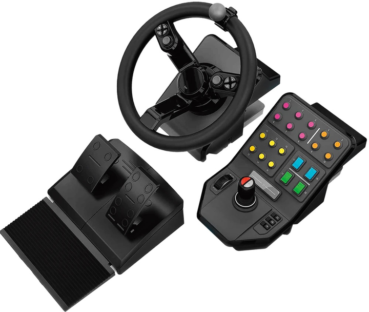 Комплект для керування важкою технікою Logitech G Heavy Equipment Bundle Farm Sim Controller (945-000062) - зображення 1