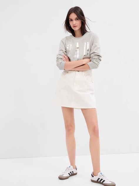 Bluza damska bez kaptura GAP 873575-12 XL Szara (1200112112199) - obraz 6