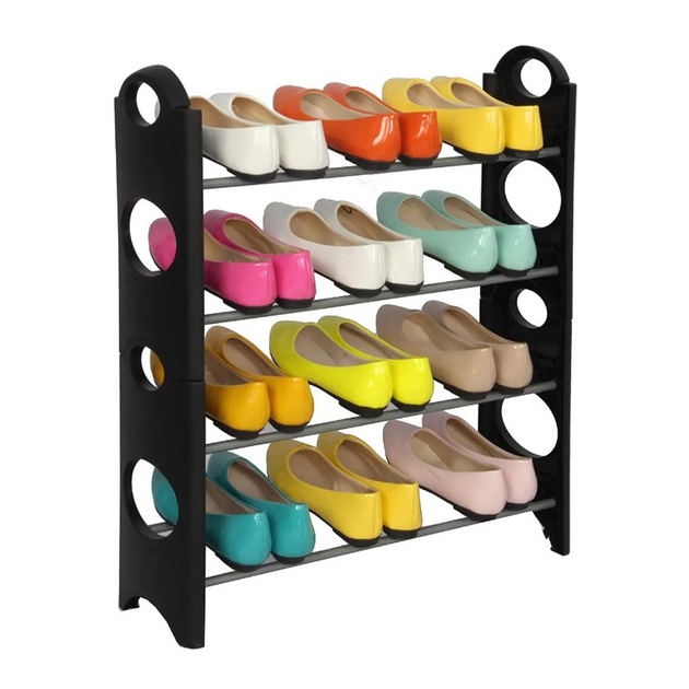 Полка для обуви Shoe Rack 4 полки на 12 пар - изображение 1